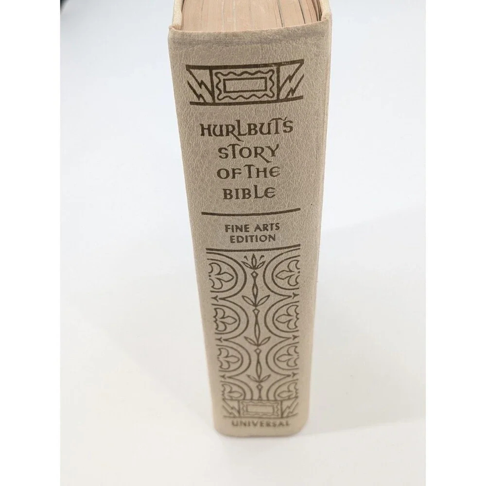 Hurlburt's Story of the Bible Jesse Lyman Hurlburt 1952 Hardcover Fine Arts Ed